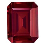 Created Ruby 6x4mm Emerald Cut