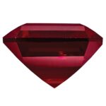 Created Ruby 10x8mm Emerald Cut - Image 2