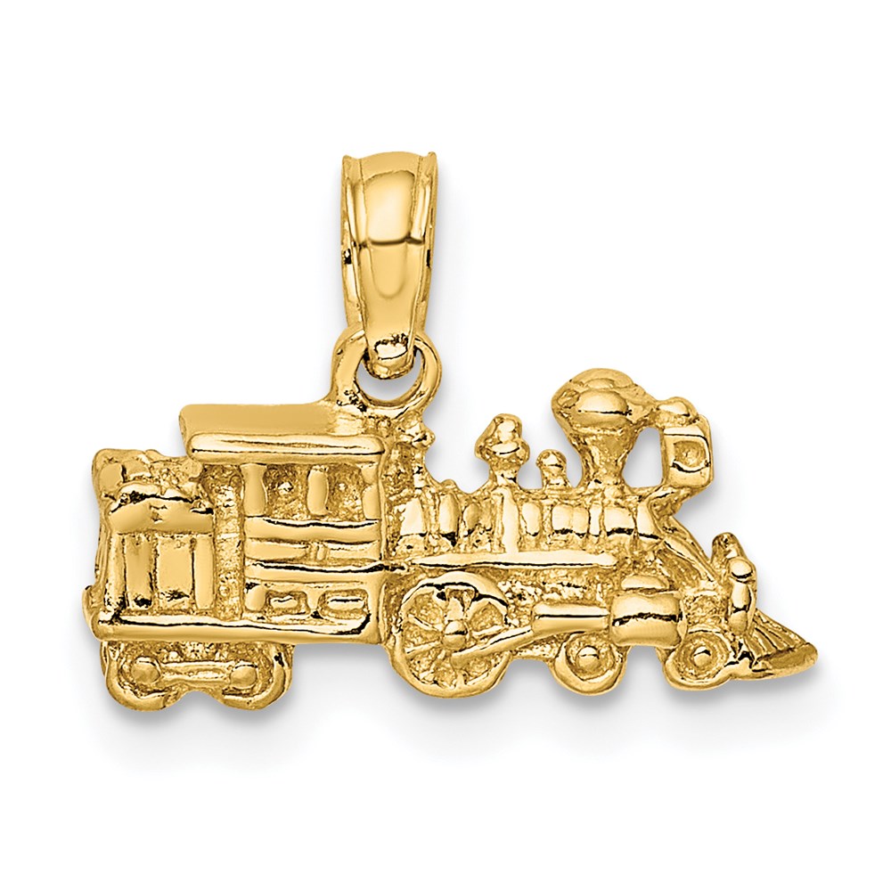 D1216.jpg 14k 3-D Miniature Train Charm - Image 1