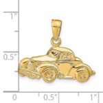 14k Classic Antique Car Pendant - Image 3