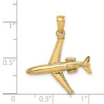 14k 3-D Jet Charm - Image 3