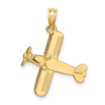 14k 3-D Bi-Plane Charm - Image 4
