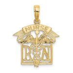 14k RN Registered NURSE Charm