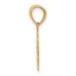 14k Polished Sun with Face Pendant - Image 2