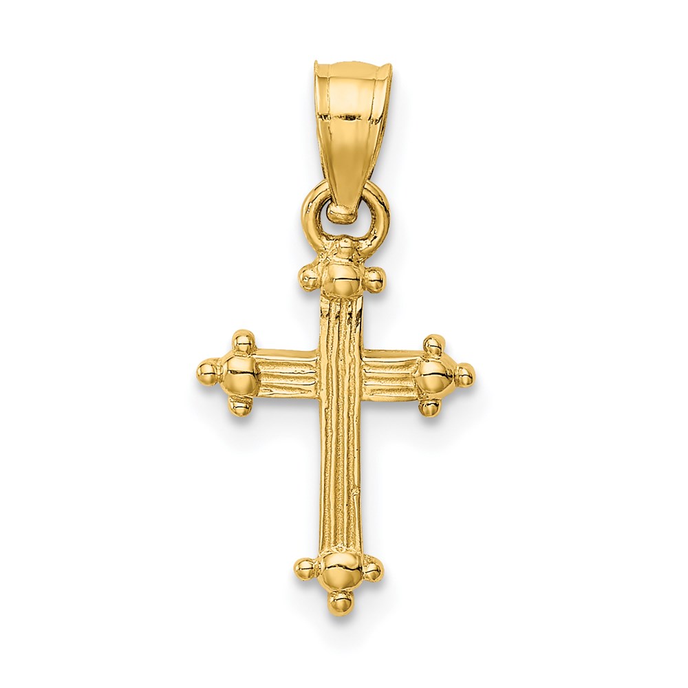 D1617.jpg 14k Small Cross Charm - Image 1
