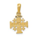 14k Jerusalem Cross Charm - Image 4