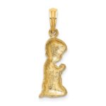 14k Praying Boy Charm - Image 3