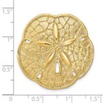 14k Large Sand Dollar Omega Slide - Image 3