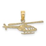 14k Helicopter Charm - Image 4