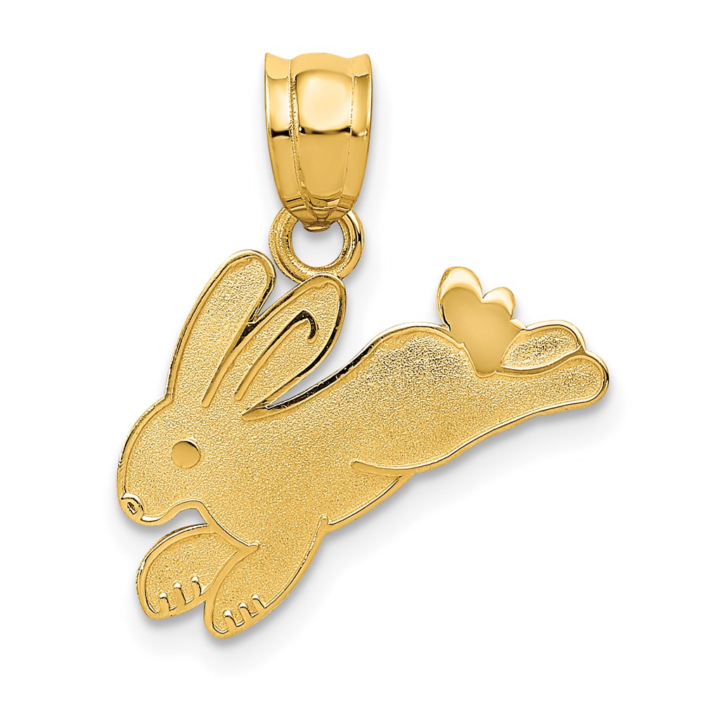 D3325.jpg 14K Rabbit Charm - Image 1