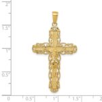 14k Filigree Crucifix Pendant - Image 3