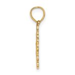 14K LOVE with Heart Charm - Image 2