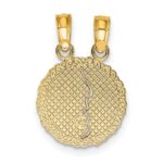 14K BEST FRIENDS FOREVER 2-Piece Break-apart Charm - Image 4