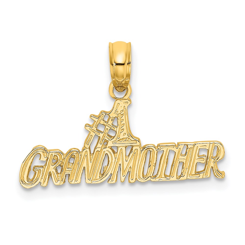 D3956.jpg 14k #1 GRANDMOTHER Charm - Image 1