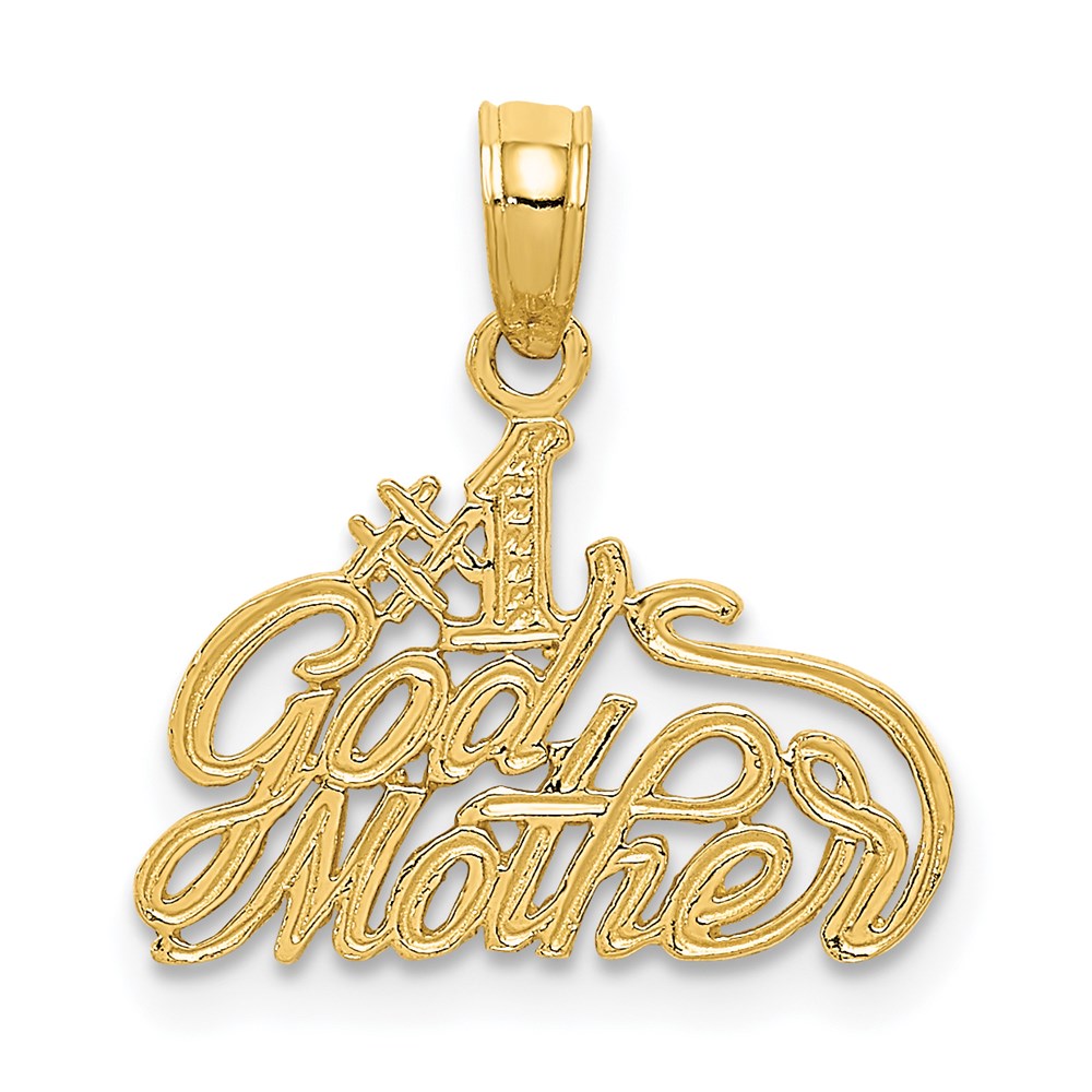 D3964.jpg 14K #1 GODMOTHER Pendant - Image 1
