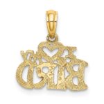 14K I HEART MY BIRD Charm - Image 4