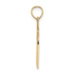 14K Comedy/Tragedy DRAMA in Frame Charm - Image 2