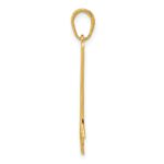 14K Trombone Pendant - Image 2