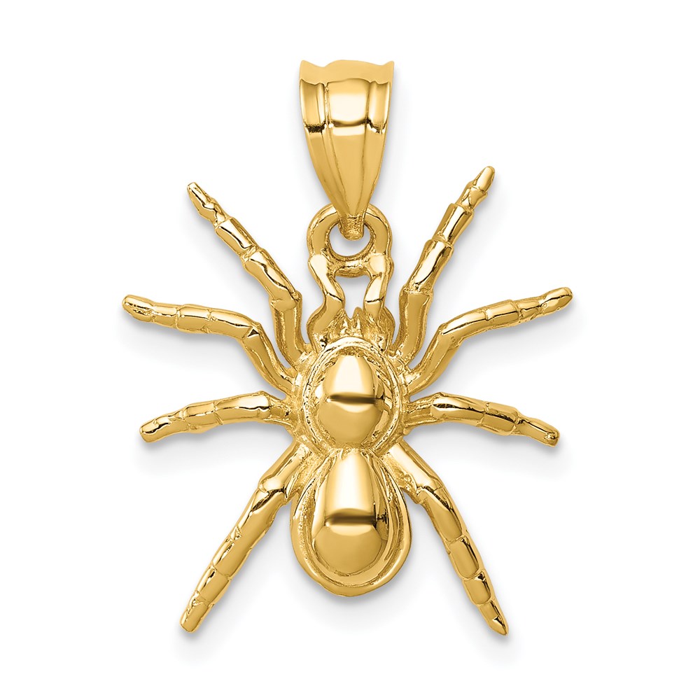 D4569.jpg 14K Polished Spider Pendant - Image 1