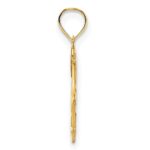 14k Fancy Celtic Knot Design Pendant - Image 2