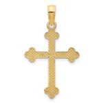14k Fancy Cross Pendant - Image 4