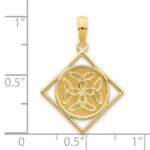 14k Fancy Celtic Knot Pendant - Image 3