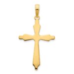 14k Fancy Cross Pendant - Image 4