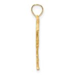 14k Cheerleader Kicking with Pom-Poms Charm - Image 2