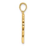 14k Polished HOPE Pendant - Image 2