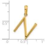 14ky Fancy Letter N - Image 4