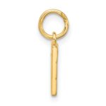 14k Fancy Chocolate Bar Missing Bite Charm - Image 2