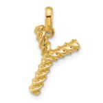 14ky Fancy Twist  Letter Y