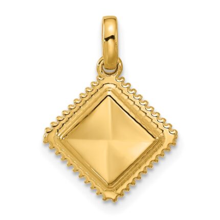 14k Fancy Ravioli Charm