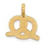 14k Fancy Pretzel Charm - Image 3