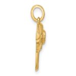 14k Fancy Hairdryer Charm - Image 2