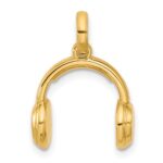 14k Fancy Headphones Charm