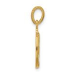 14k Enameled Jack-o-Lantern Pendant - Image 2