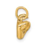 14K American Sign Language Alphabet Fingerspelling Sign X Pendant - Image 2