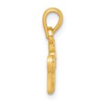 14K Polished Crown Pendant - Image 2