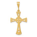 14K Polished Iona Cross Pendant - Image 3
