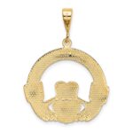 14k Claddagh Pendant - Image 3