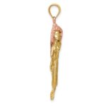 14k Two-Tone Mermaid Charm - Image 2