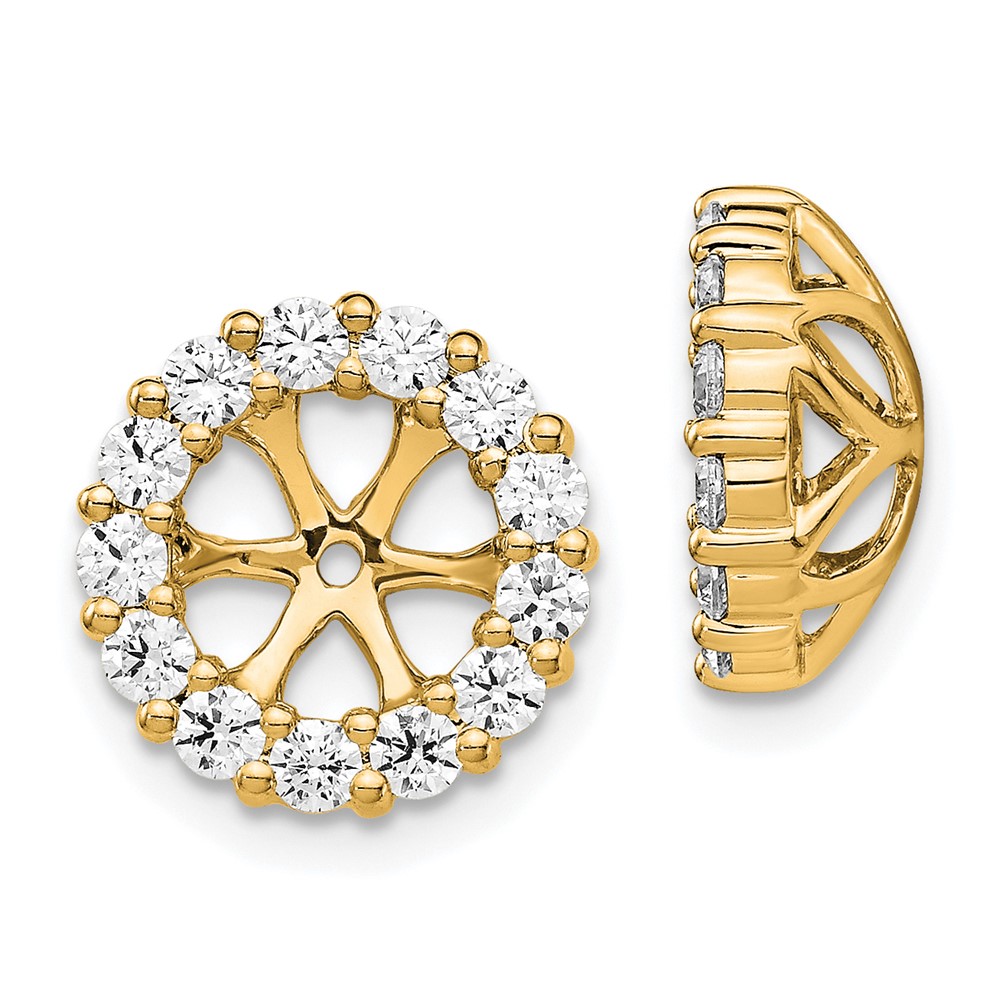 EJM5308-100-1YA.jpg 10k Diamond Earring Jackets - Image 1