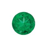 Emerald AAA Quality 2.5mm Round Diamond-Cut