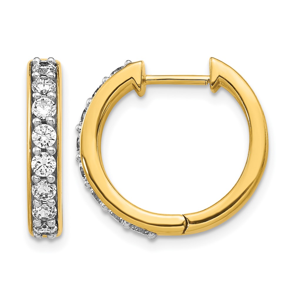 EM4264-080-1YA.jpg 10k Diamond Hinged Hoop Earrings - Image 1