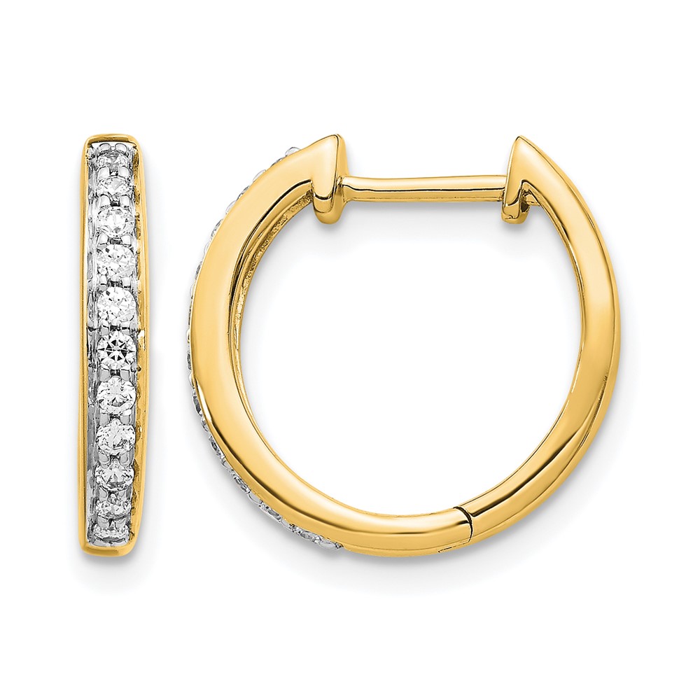 EM5363-025-1YA.jpg 10k Diamond Complete Hinged Hoop Earrings - Image 1