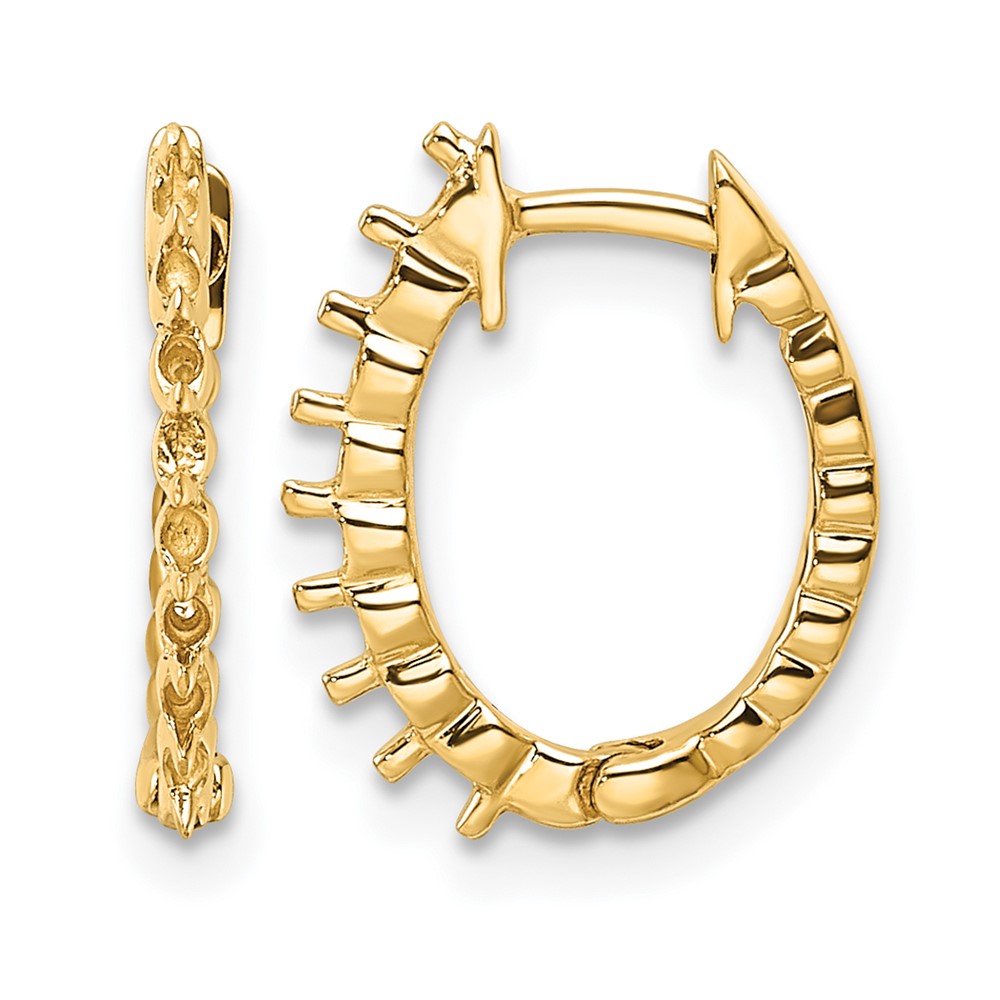 EM5408-025-Y.jpg 14k Diamond Hinged Hoop Earring Mountings - Image 1