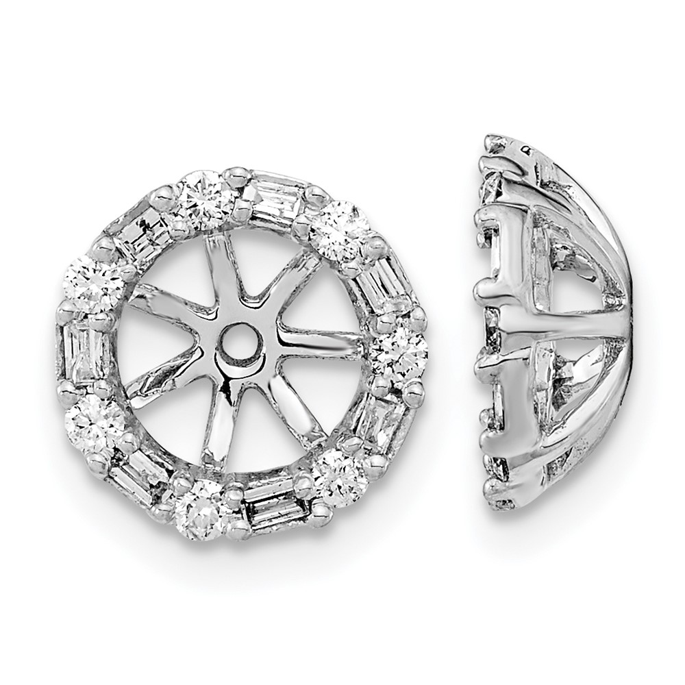 EM8579-036-1WA.jpg 10k White Gold Diamond Earring Jackets - Image 1