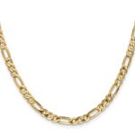14K 4.75mm Flat Figaro with Lobster Clasp Chain - Image 2