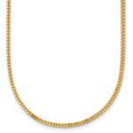 14K 1.3mm Franco with Lobster Clasp Chain